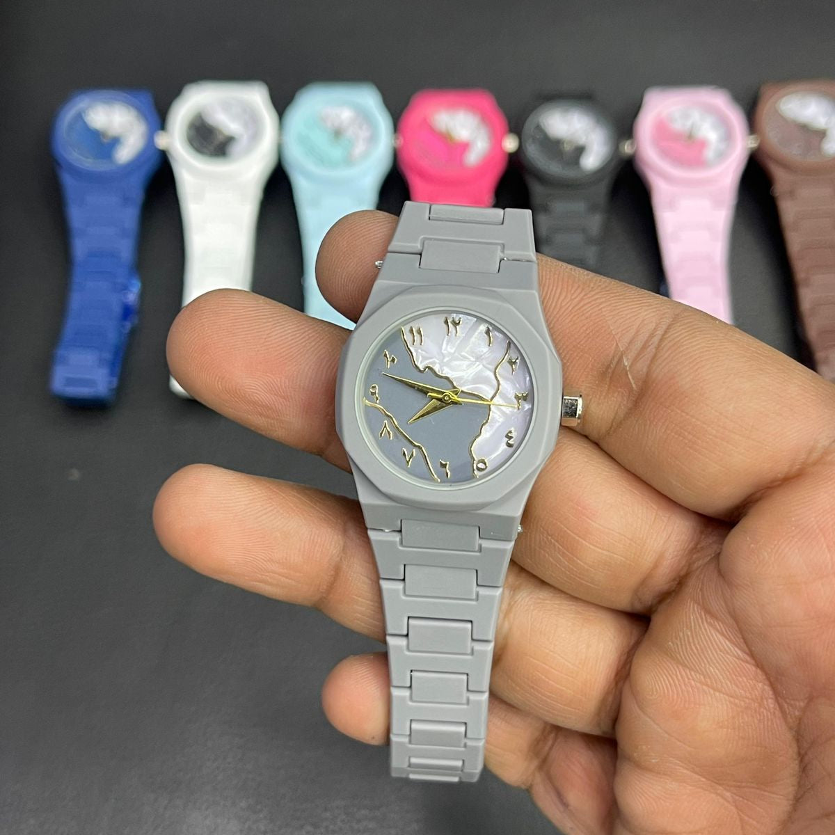 Women’s Mini Aura Watch – Elegant Black Fashion Watch