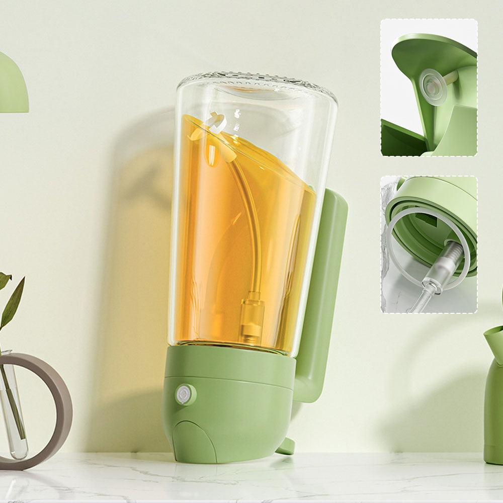 2-in-1 Oil Sprayer & Pourer Bottle 500ml – Cooking Oil Dispenser