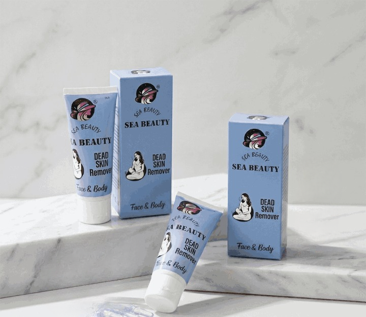 Sea Beauty Dead Skin Remover Gel for Face & Body – Exfoliating Peeling Gel
