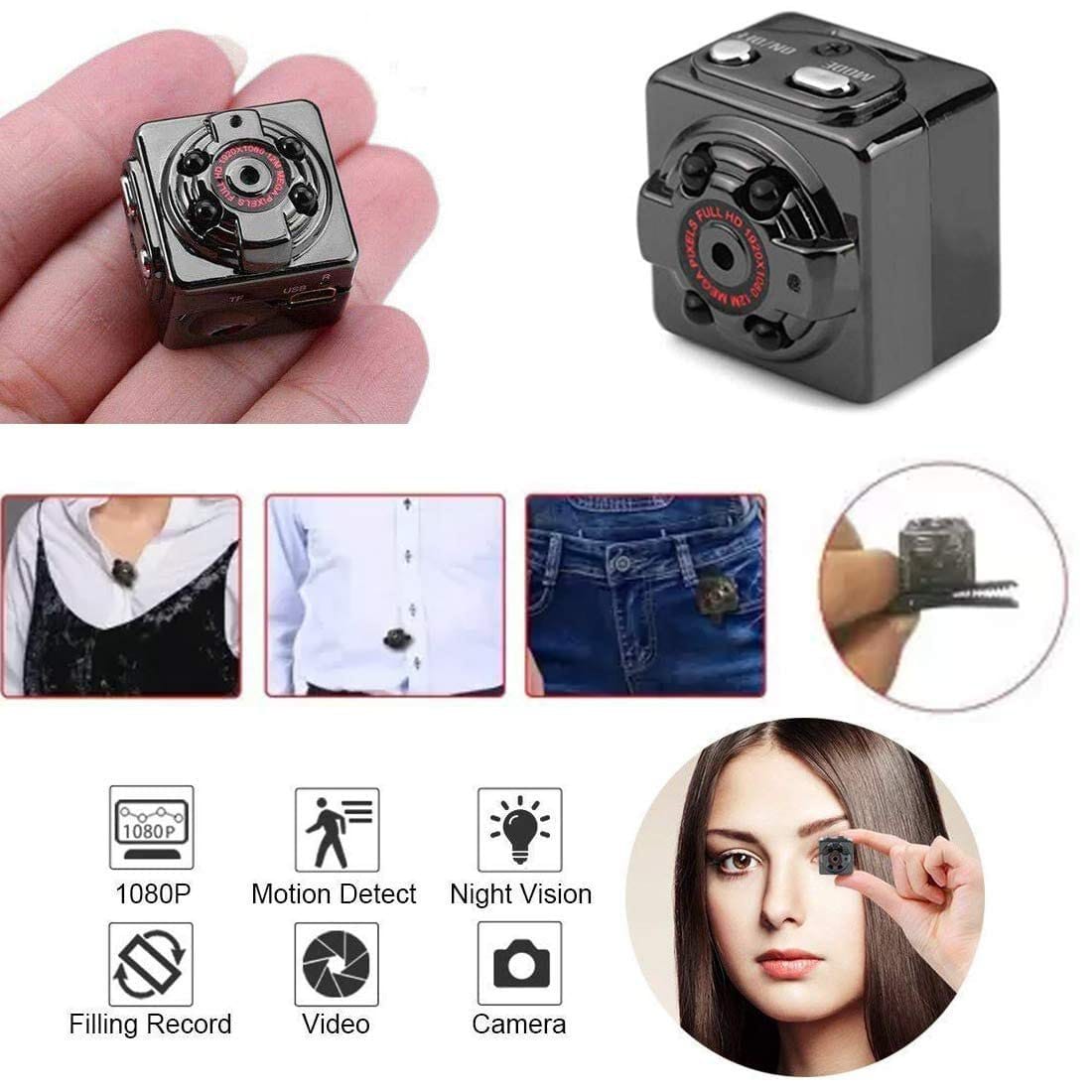 SQ8 Mini 1080P Full HD Mini Camera – Rechargeable Video Recorder