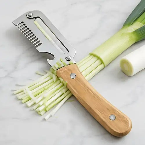 3-in-1 Stainless Steel Peeler Knife – Multifunctional Kitchen Tool