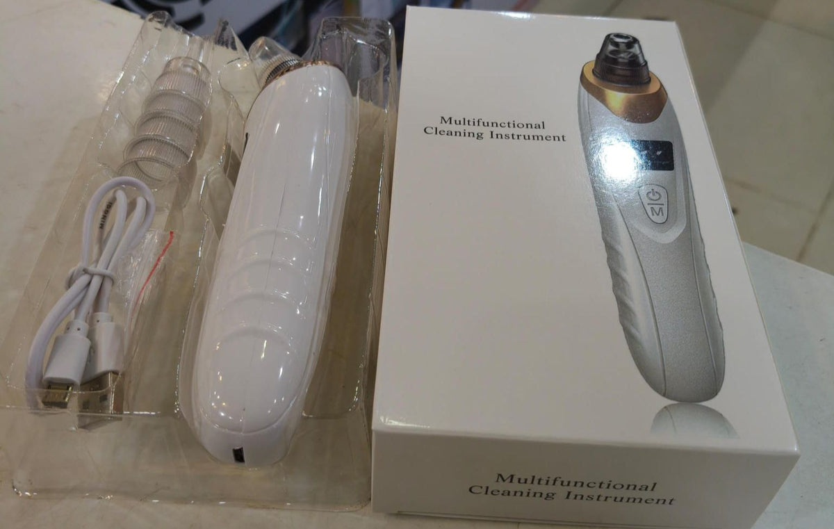 5-in-1 Rechargeable Blackhead Remover Machine – Pore Cleaner & Skincare Device