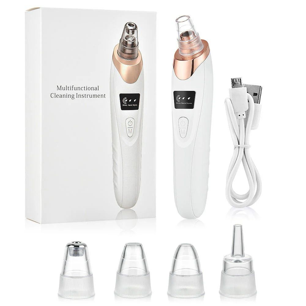 5-in-1 Rechargeable Blackhead Remover Machine – Pore Cleaner & Skincare Device