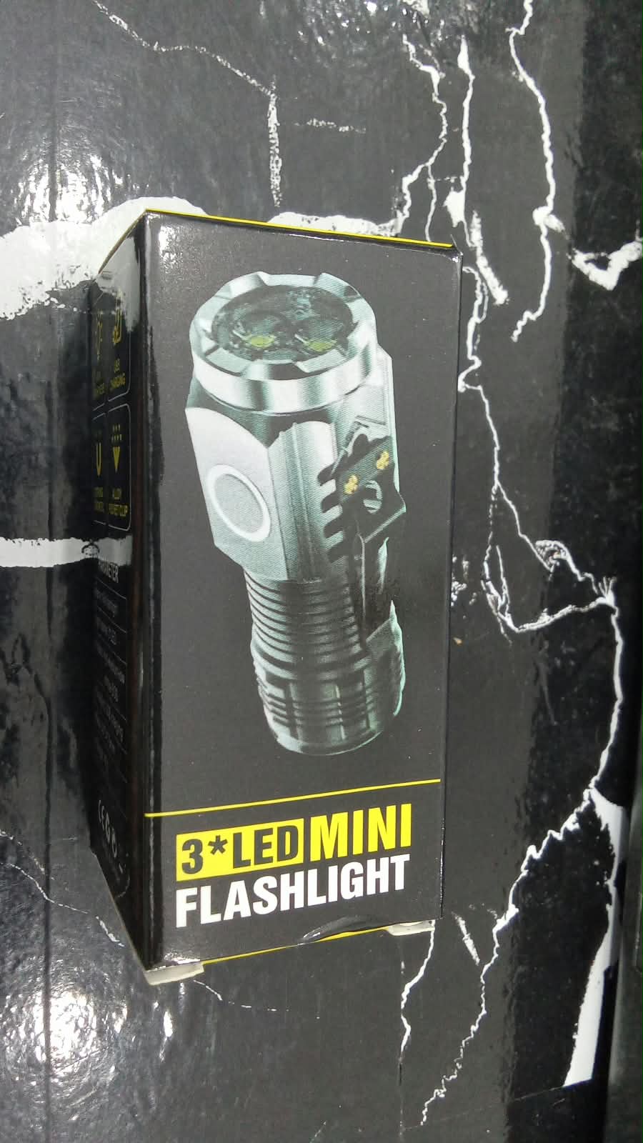 Bright Mini LED Flashlight with 3 LEDs – Portable Pocket Torch