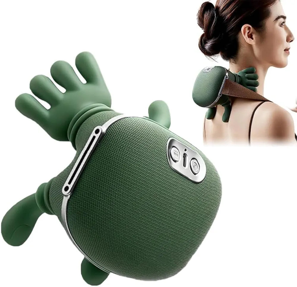 Smart Electric Neck Massager | Finger Pressure Simulation for Neck & Shoulder Relief